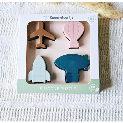 Siliconen Baby Puzzel kiddotoys.nl
