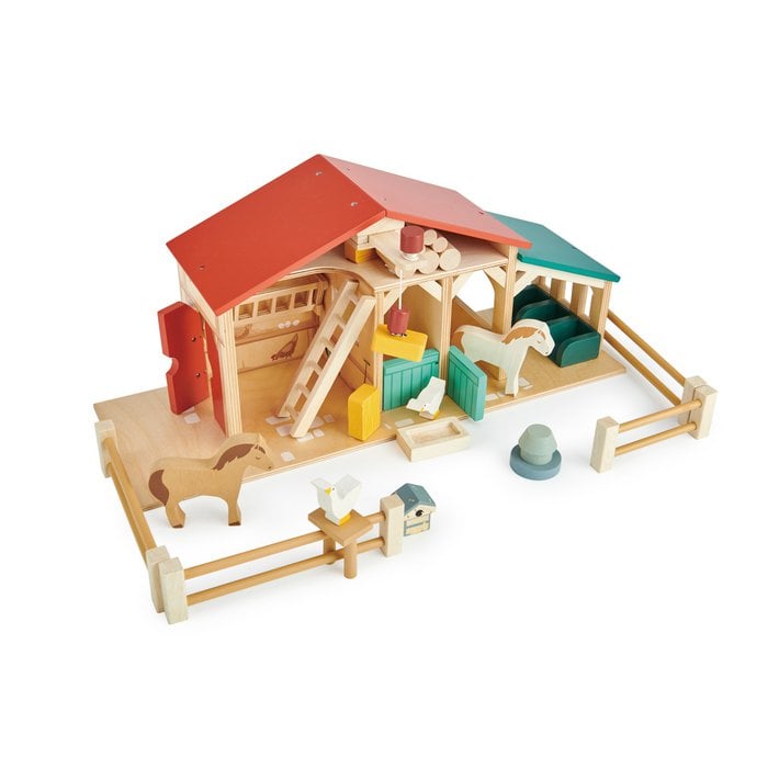 Houten Boerderij Speelhuis 51 × 38,5 × 22 cm
