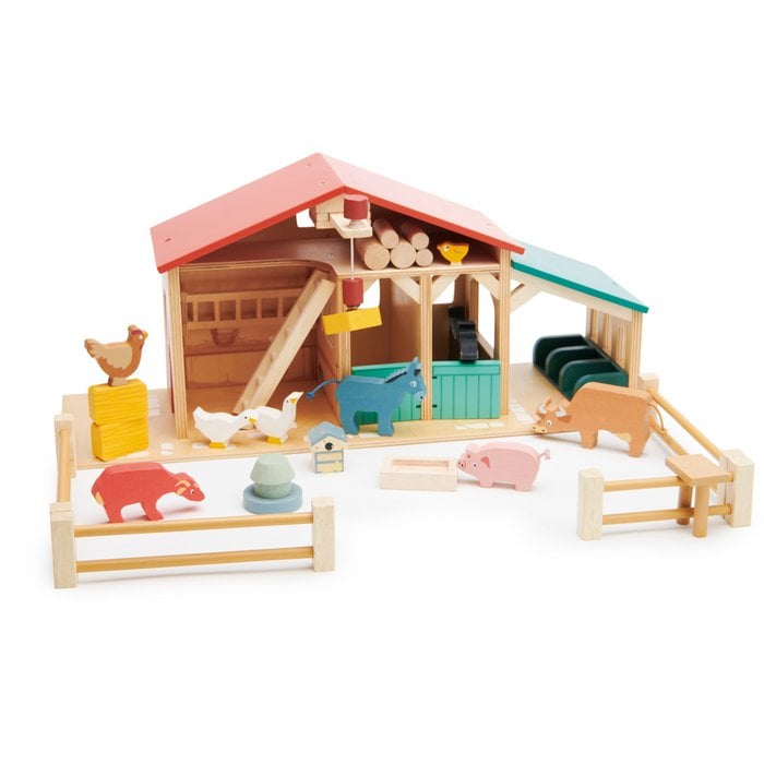 Tender Leaf Boerderij – Houten Boerderij Speelhuis kiddotoys.nl