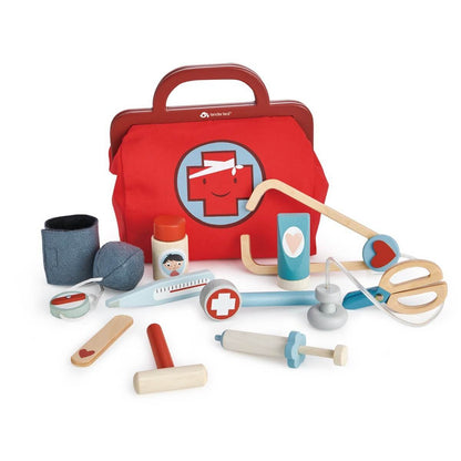 Tender Leaf Dokterstas – Houten Doktersset voor Kinderen.