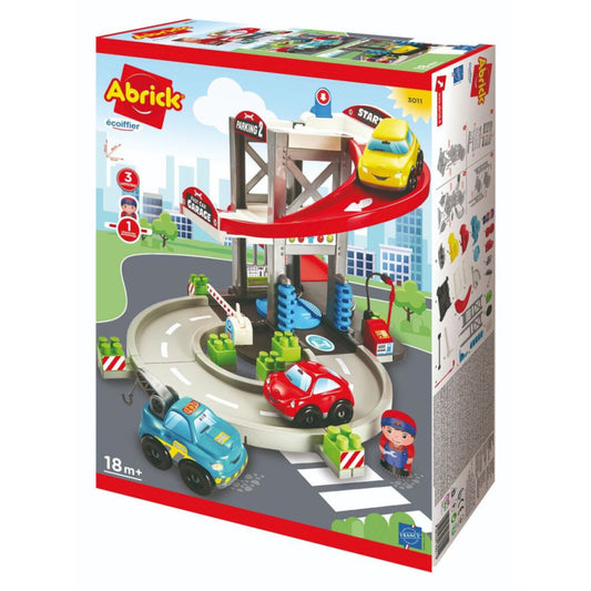 Abrick garage met 3 voertuigen