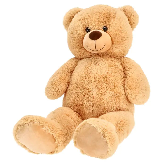 Pluchiez Knuffel Beer Zittend 100 cm Lichtbruin