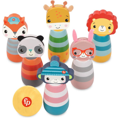 Houten Kegelspel Dieren