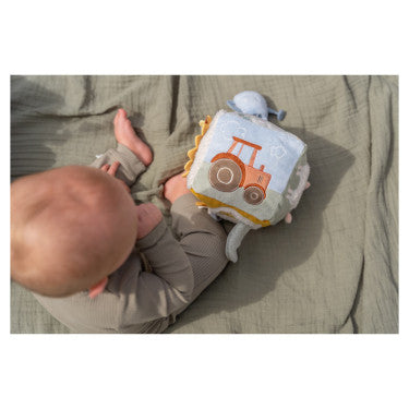 Little Dutch Farm Pluche Activiteitenkubus kiddo